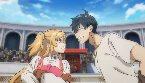 cena do episódio 3 de Overgeared no anime