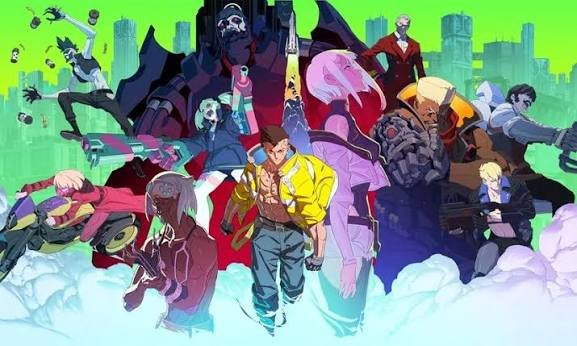 Personagens de Cyberpunk: Mercenários 2 em Night City, cenário da nova temporada