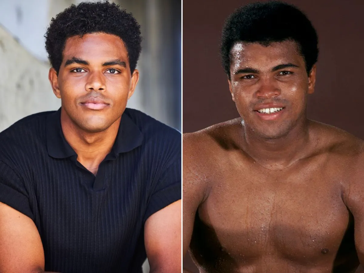 Elenco da série Muhammad Ali: O Maior com Jaalen Best como Cassius Clay