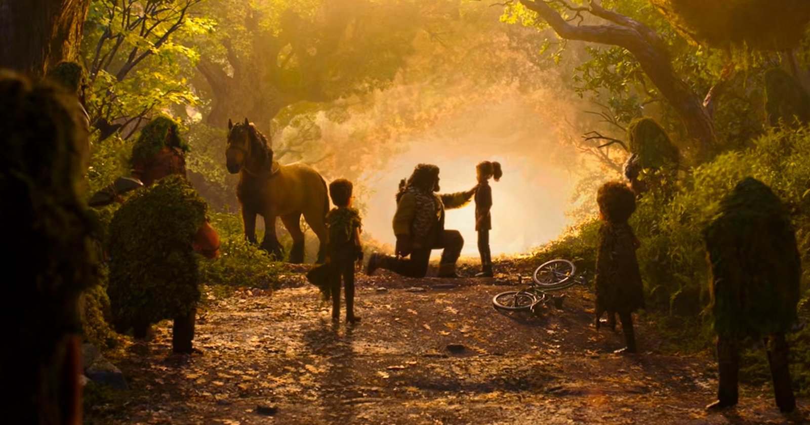 Cenário em stop-motion de O Bosque Selvagem, da LAIKA