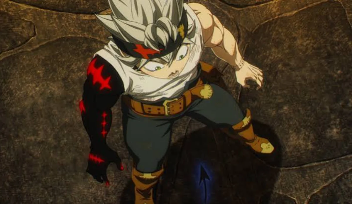 Cena do episódio 1 da 2ª temporada de Black Clover com a animação do Studio Pierrot