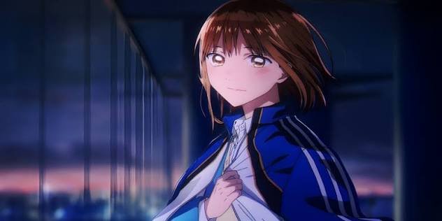 Arte de Blue Box mostrando Taiki e Chinatsu no clima do final do mangá