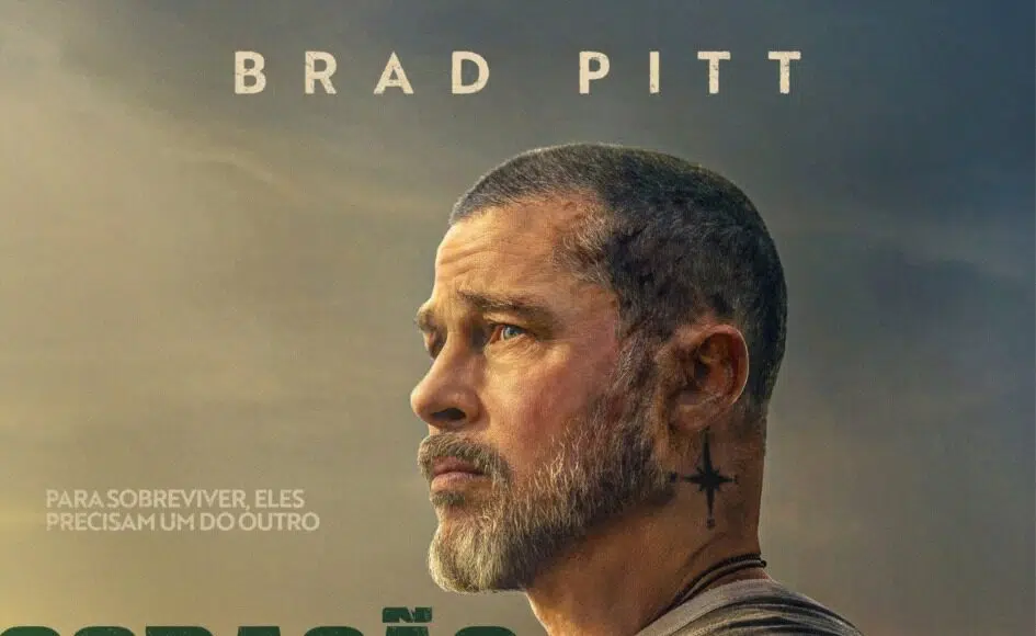 Brad Pitt e Odin em Coração Selvagem, filme de sobrevivência
