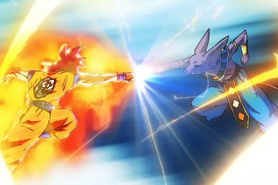 Goku em Dragon Ball Super: Beerus, calendário de episódios