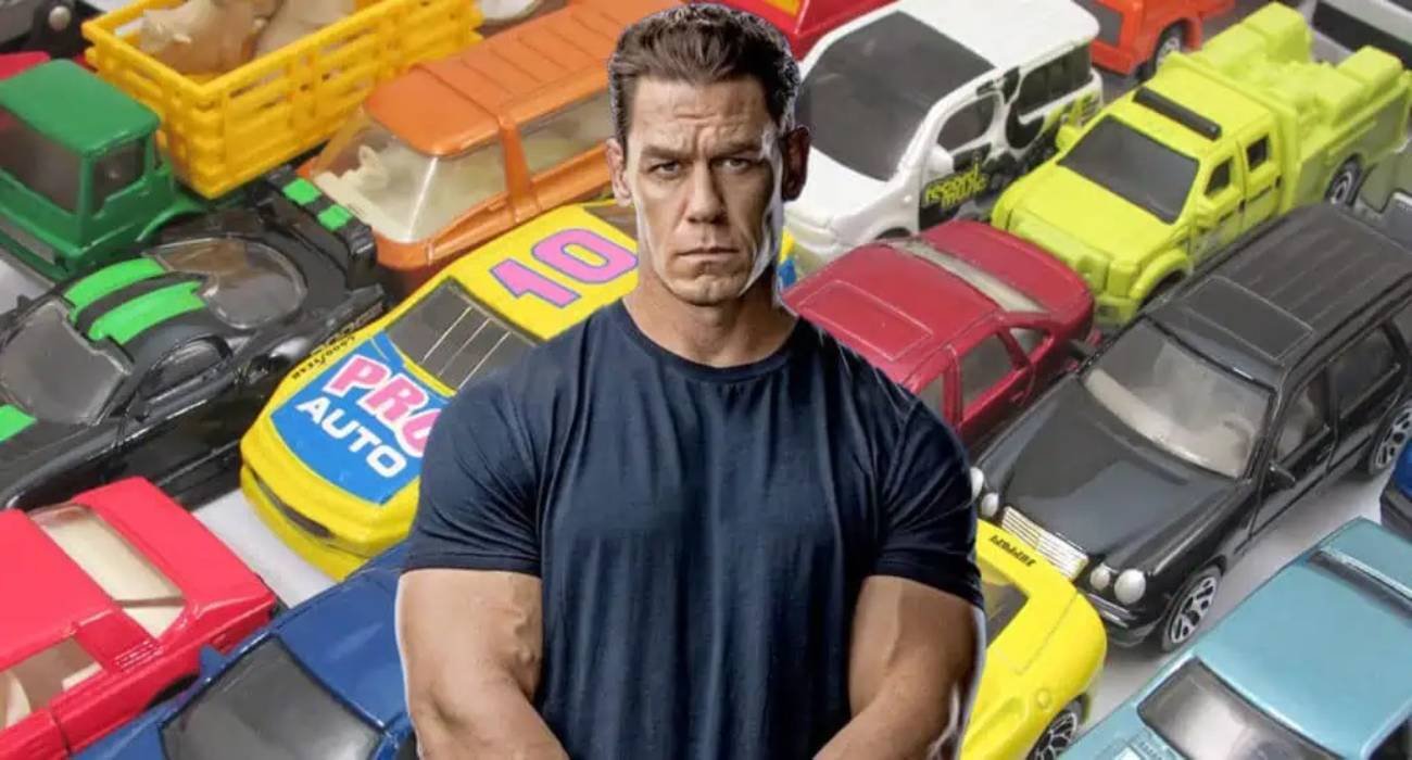 Cena de ação de Matchbox, filme da Apple TV com John Cena