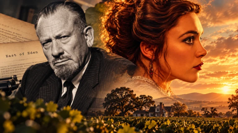Imagem da minissérie A Leste do Éden da Netflix, adaptação do livro de Steinbeck