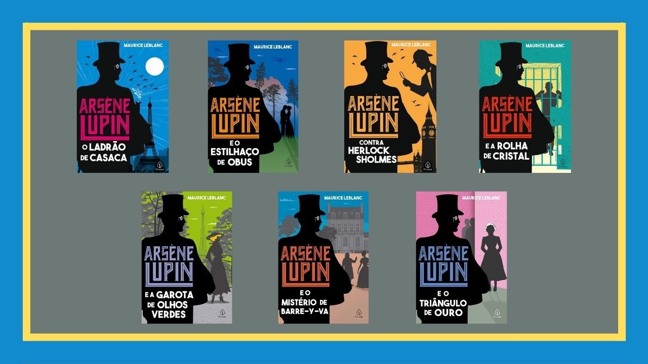 Livros de Arsène Lupin referenciados na 4ª temporada de Lupin da Netflix