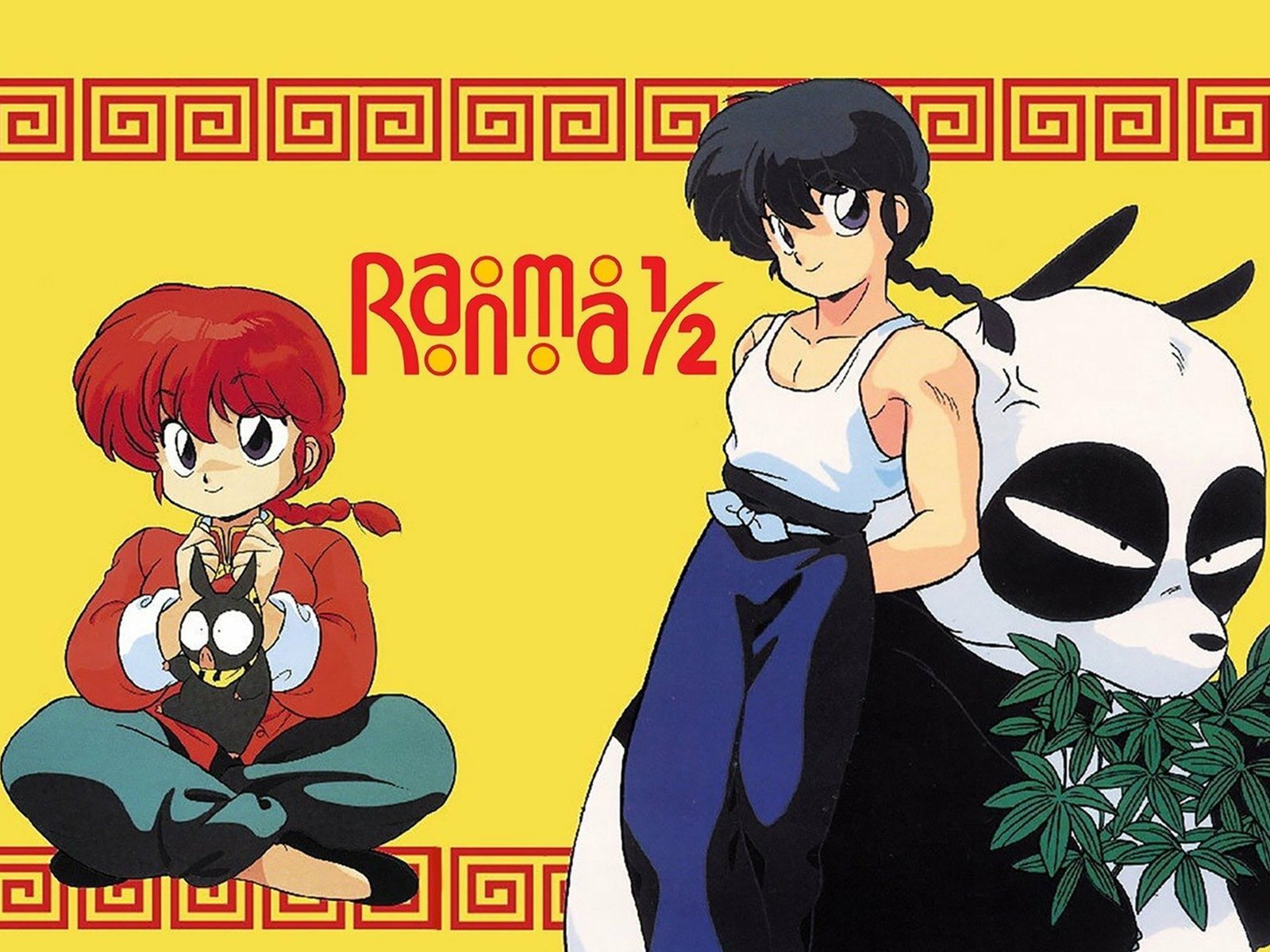 Treinamento nas montanhas na 3ª temporada de Ranma 1/2