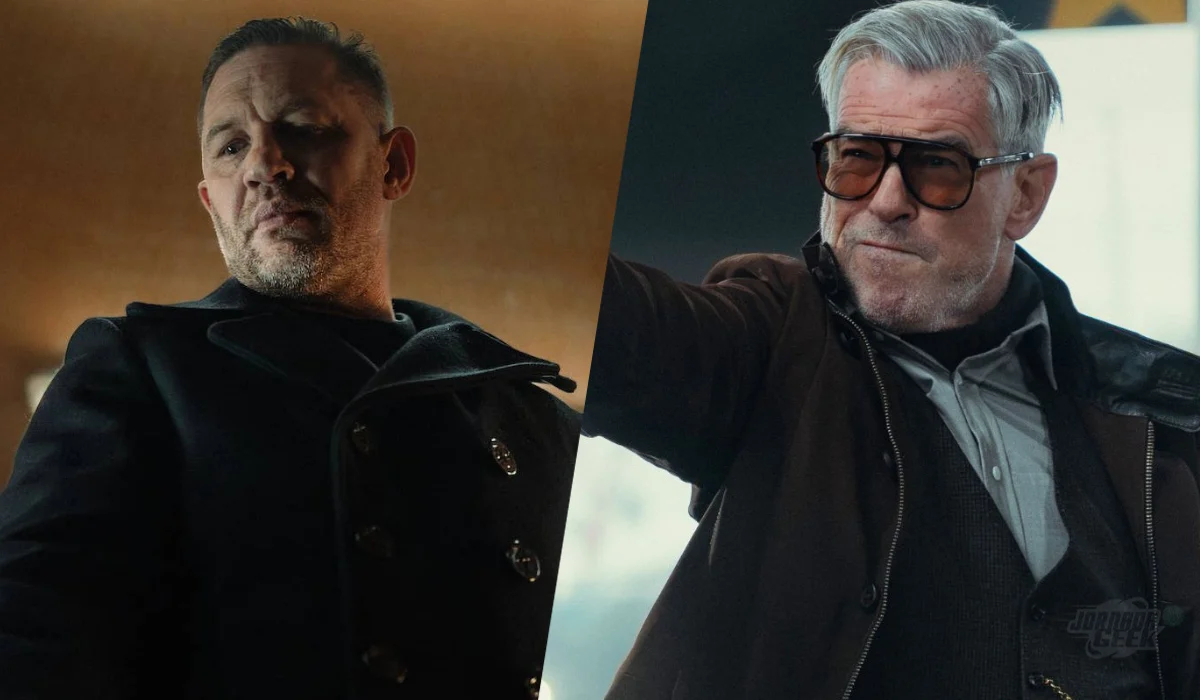 Terra da Máfia 2ª temporada elenco com Tom Hardy, Pierce Brosnan e Helen Mirren
