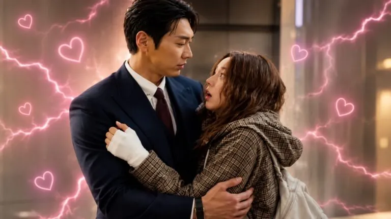 Cena de Um Choque de Amor, dorama coreano com romance e fantasia na Netflix