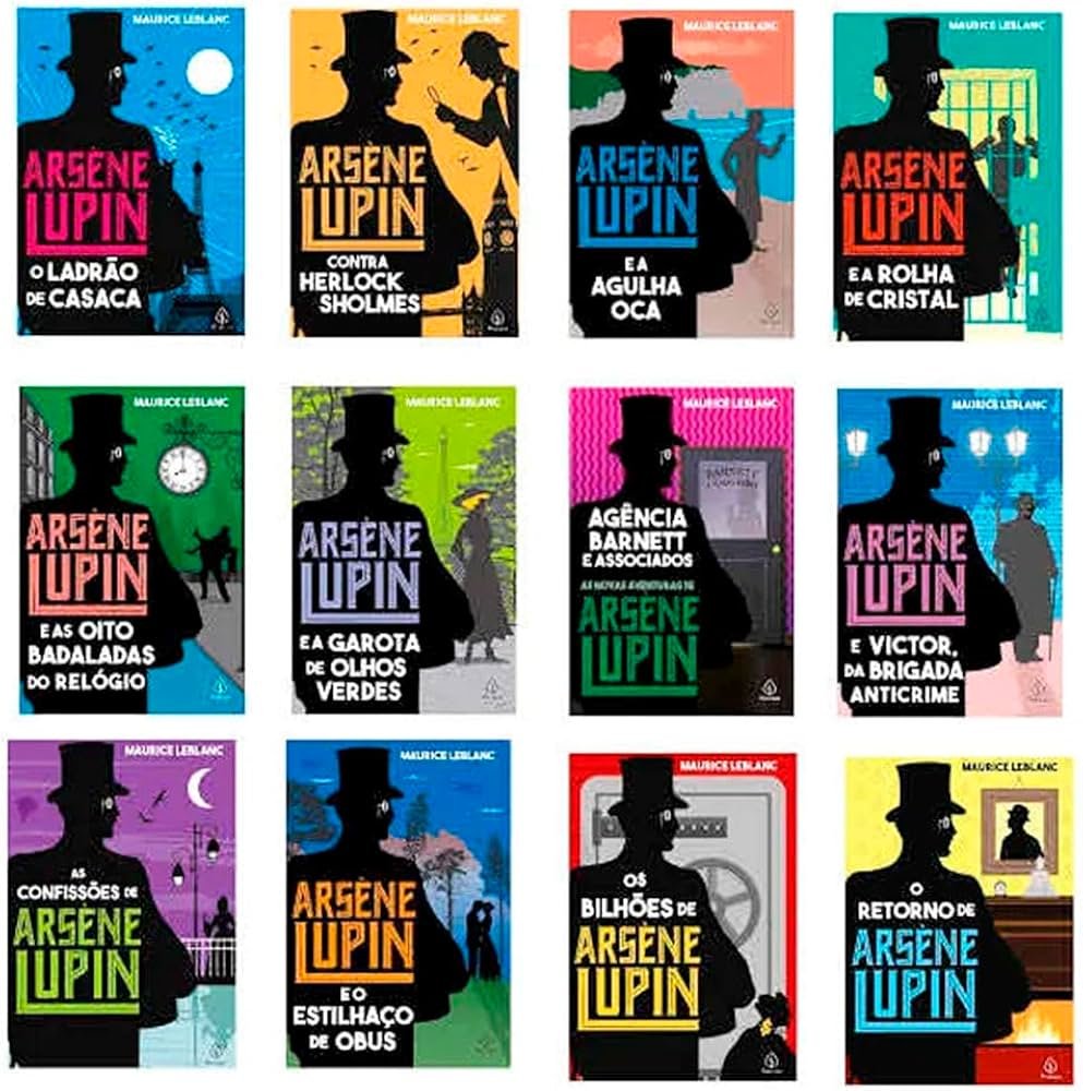 Livros de Arsène Lupin, de Maurice Leblanc, que inspiram a série Lupin da Netflix