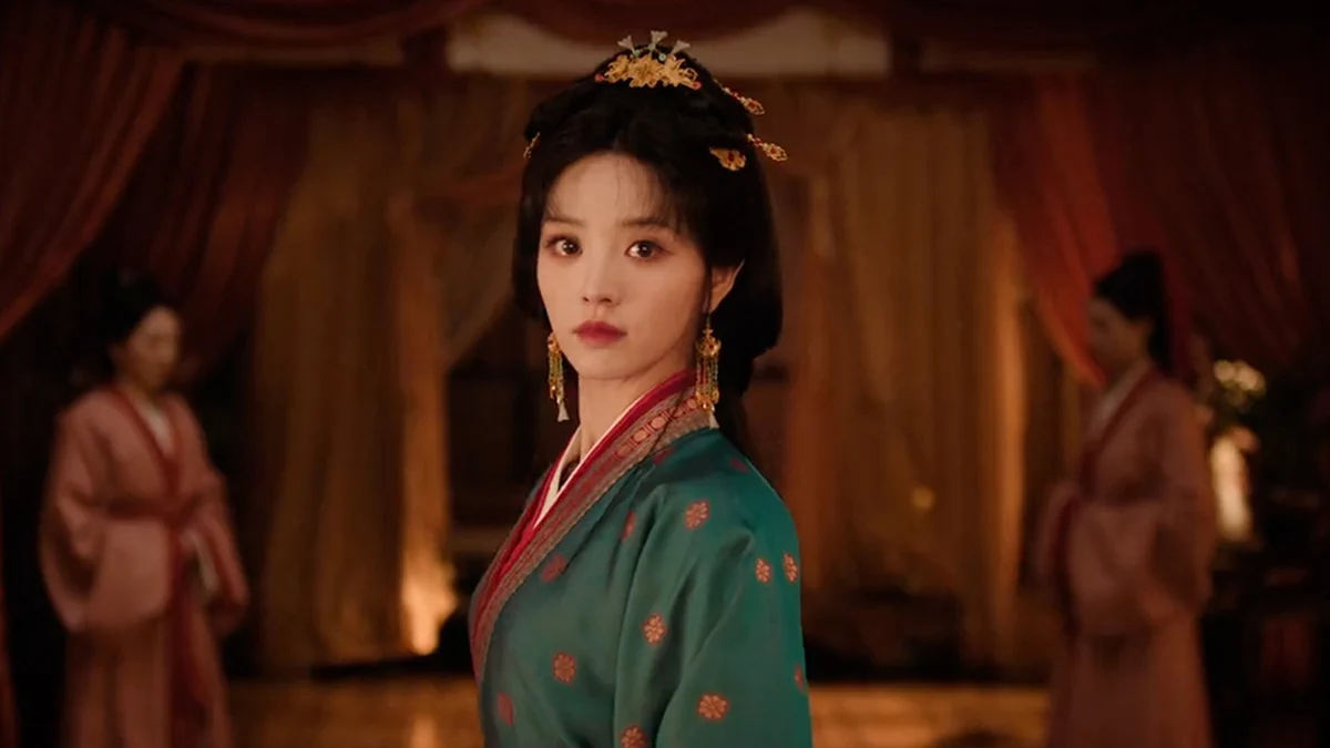 Cena de A Noiva da Presilha Dourada, série chinesa disponível na Netflix
