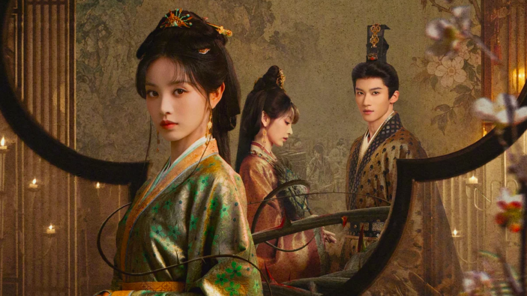 Cena de A Noiva da Presilha Dourada, drama de época chinês disponível na Netflix